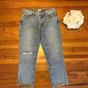 Pistola Charlie High Rise Classic Straight Ankle Jeans